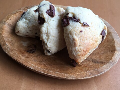 甘酒入り チョコスコーン レシピ 作り方 By ちーたまちー 楽天レシピ